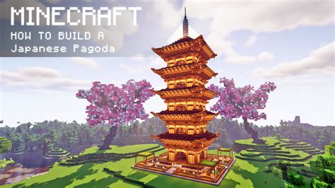 Minecraft How To Build A Ultimate Japanese Pagoda Minecraft Map