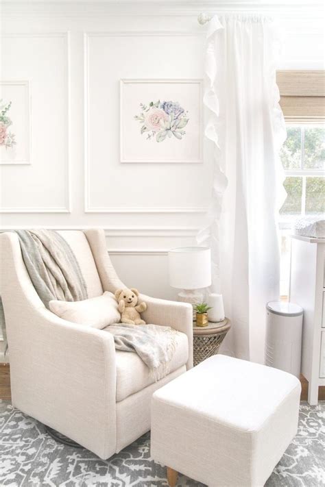 White Floral Nursery Makeover Reveal Artofit