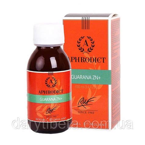 Купить Возбуждающие капли для женщин Aphrodict Guarana Zn +, 100 ml ...