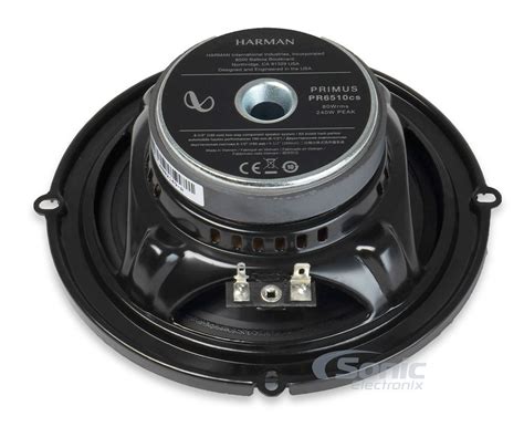 Infinity Primus PR6510cs 160W RMS 6 5 2 Way Component Car Speakers