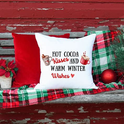 Hot Cocoa Kisses And Warm Winter Wishes PNG Christmas Printable