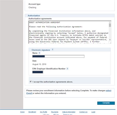 Enroll For Eftps To Make Irs Payments Step By Step Guide