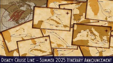 See How Disney Cruise Line Announces Summer 2025 Itineraries May