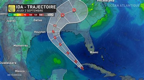 La menace d un ouragan majeur plane sur le sud des États Unis MétéoMédia