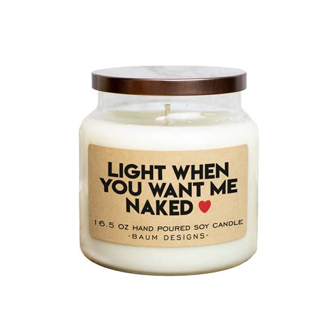 Light When You Want Me Naked Candle A Review Of The Best Scented Candles For Romantic Evenings