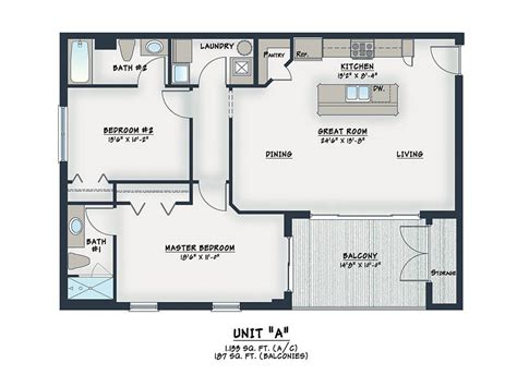 Condominium Unit Floor Plan