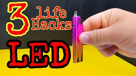 3 Awesome Led Light Life Hacks Life Hacks For Ledlight Youtube