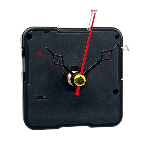 Silent Quartz Clock Mechanism Kit Long Shaft Fluorescence Clock Motor