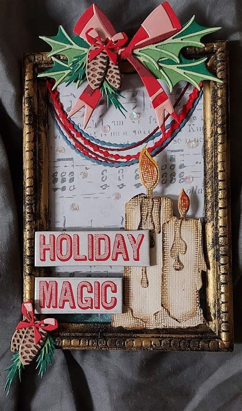 Pin By Beth Wainright On Tim Holtz Christmas Cards Handmade Tim