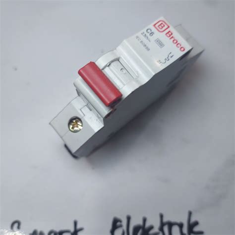 MCB 6A Broco 1 Phase/ 1 Pass SNI | Lazada Indonesia