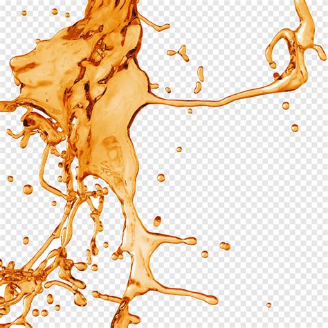 Brown Liquid Coca Cola Cocktail Juice Coffee Splashing Water Droplets