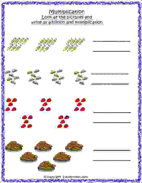 Multiplication As Equal Groups Worksheet Printable And Enjoyable Learning