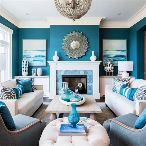 40+ Teal Living Room Ideas You Won't Want to Miss - HearthandPetals