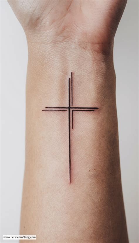 Elegant Small Cross Wrist Tattoos For Women To Inspire Your Next Ink