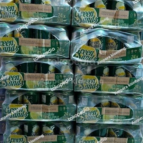 Jual Green Sands Original Lime Apple 24 Pcs Shopee Indonesia