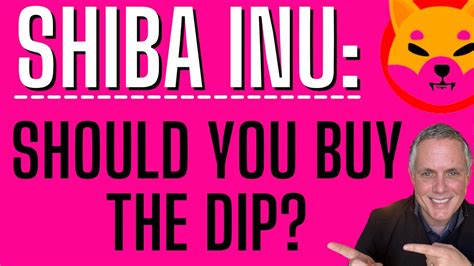 SHIBA INU SHOULD YOU BUY THE DIPS AN HONEST CONVERSATION YouTube