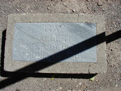 Albert Gay Find A Grave Gedenkplek