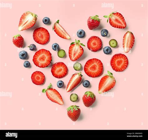 Heart shaped fruits hi-res stock photography and images - Alamy