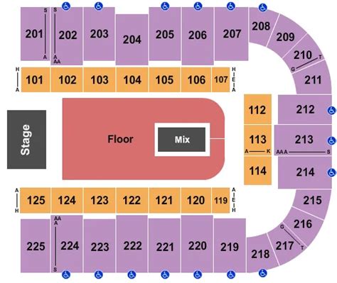 Tucson Arena Events Tickets And Seating Charts