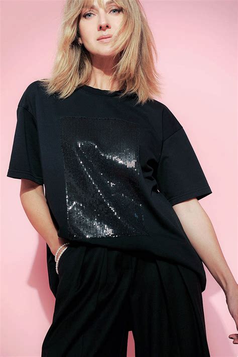 Купить женские майки и футболки NUDE 0395 черный Описание фото цена