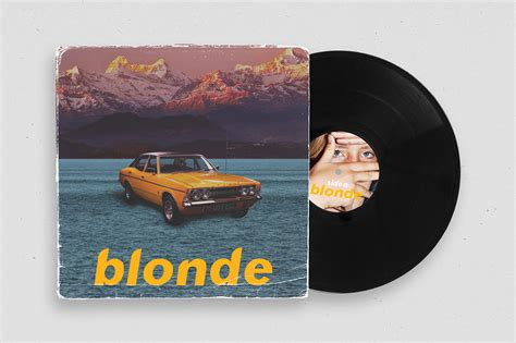 Blonde Album Cover On Behance