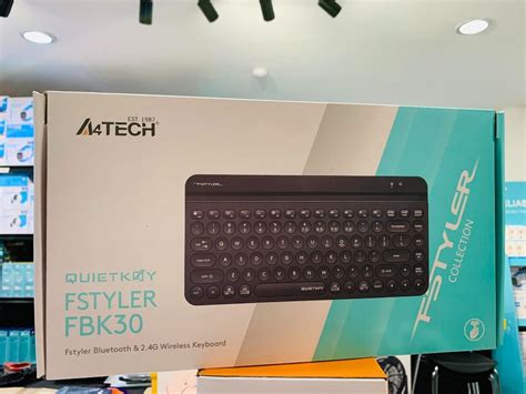 A Tech Fstyler Fbk Bluetooth G Wireless Keyboard Black On Carousell