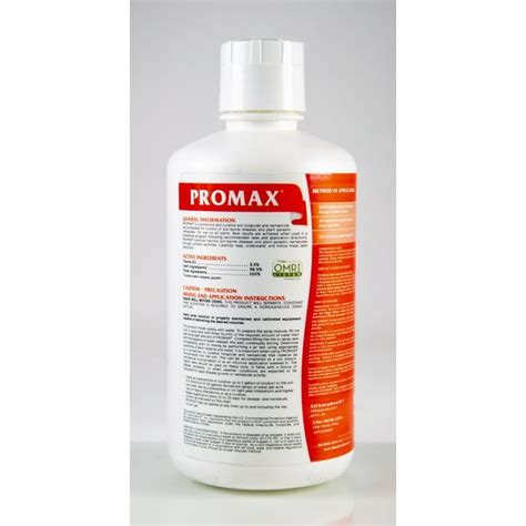 Promax Organic Omri Certified Broad Spectrum Fungicide And Nematicide Epa Exempt 1 Liter