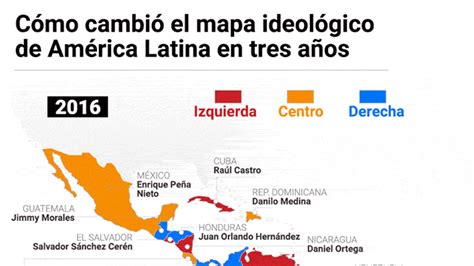 Cómo cambió el mapa ideológico de América Latina en los últimos tres años Infobae