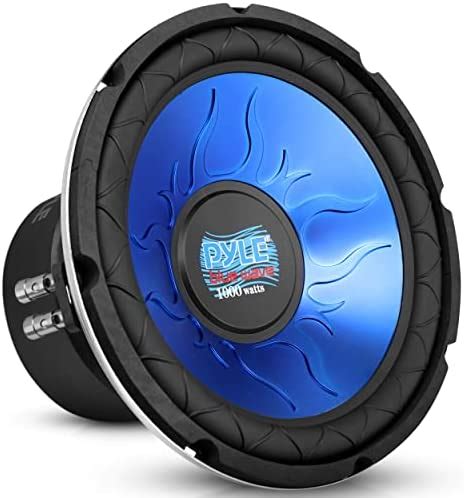 Pyle Bocina Para Coche Subwoofer De 1000 Watts De Potencia Cono De 10