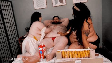Ryan Alexander Nadya BBW BBW Aria SSBHM Fed And Encouraged By BBWs SSBHM Feedee Gets