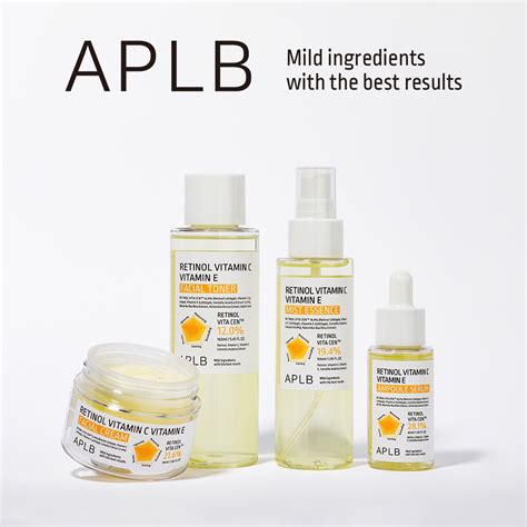 APLB Retinol Vitamin C Vitamin E Ampoule Serum 40ml Beauty Amora