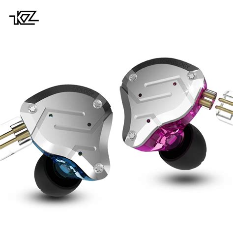 KZ ZS10 PRO Earphones 4BA+1DD Hybrid In Ear Headphone HIFI Headset DJ ...