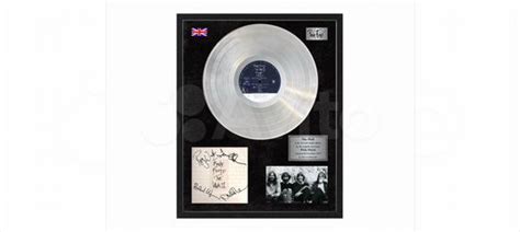 Pink Floyd The Wall платиновый винил с автографами купить в Москве ...
