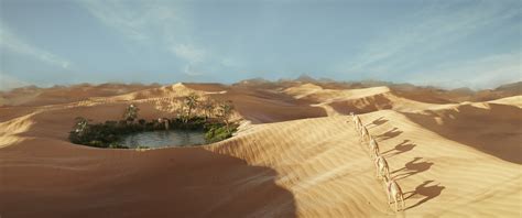 Artstation Desert Oasis