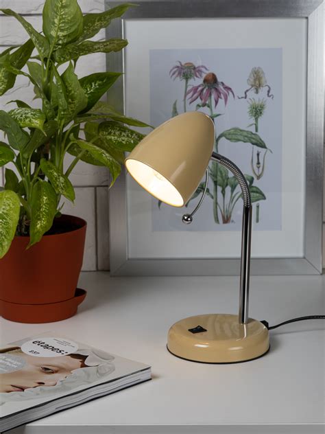 Светильник настольный N-116-Е27-40W-BG 220-240V бежевый ЭРА 1/16/96 ...