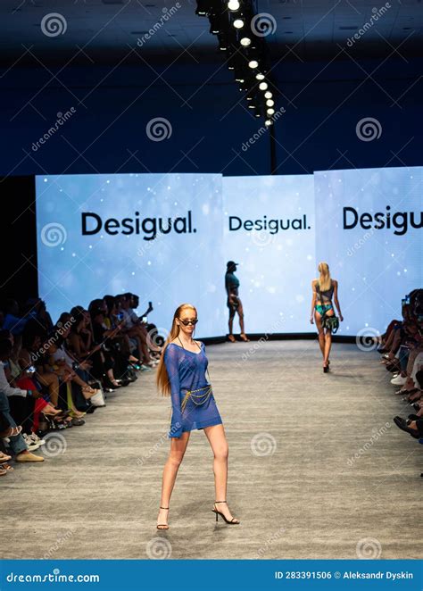 Art Heart Fashion Miami Swim Week - Desigual Fashion Show. Models