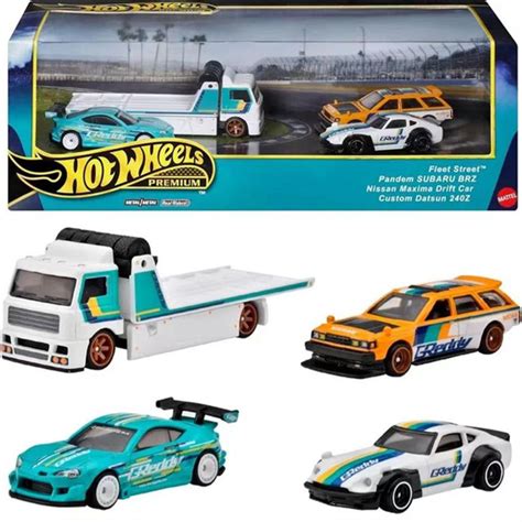 Машинка Hot wheels Гараж Серия Flying Power Drift GMH Fleet Street Pandem SUBARU BRZ