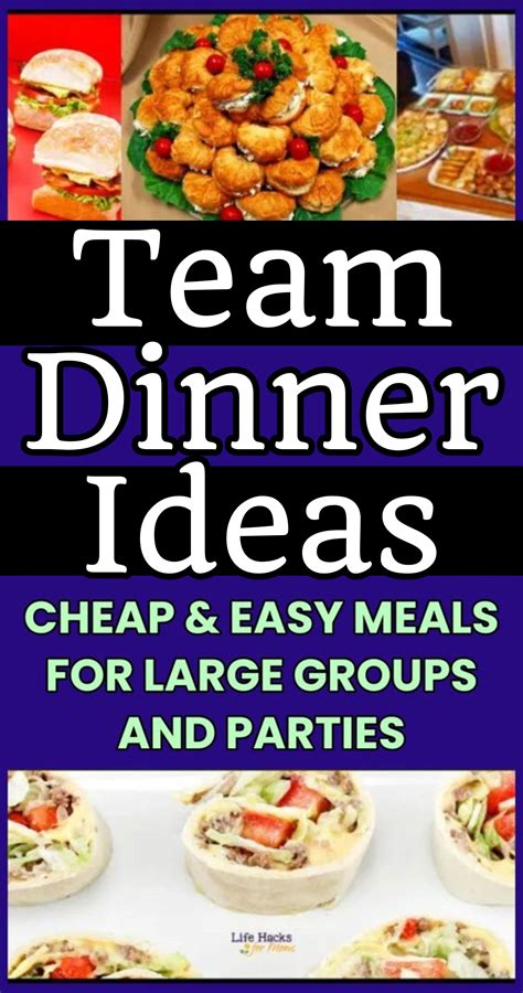 Feeding a crowd on a budget easy large group meals and cold dinner