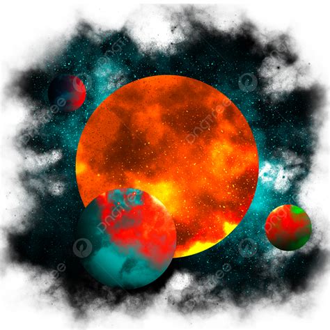 Dibujo De La Nebulosa Solar