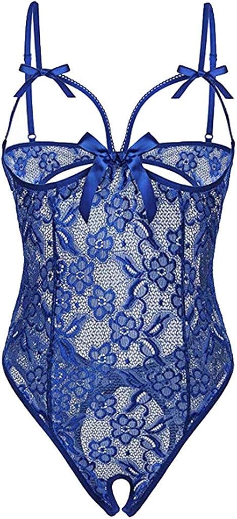 Ccoofhhc Reizw Sche F R Sex Damen Mit Strapse Push Up Sexy Dessous Body Babydoll Spitze
