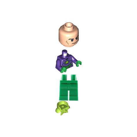 Lego Lex Luthor With Warsuit With Lime Armor Minifigure Brick Owl