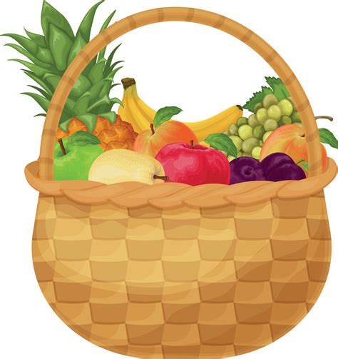 fruits basket clip art