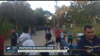 Em Protesto Por Melhorias Moradores Queimam Pneus E Bloqueiam Rua Em