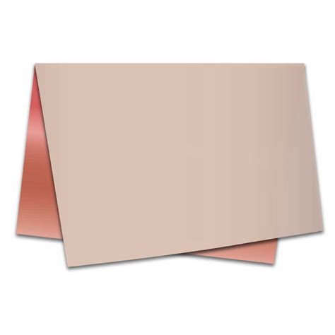Xing Embalagens Cod Poli Dupla Face Metal Nude Rose Gold Cmx Cm Un