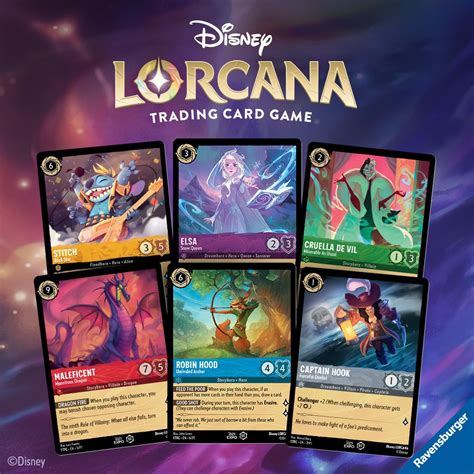 Preview Cards For Disney Lorcana The Mouses Answer To Magic Pokémon