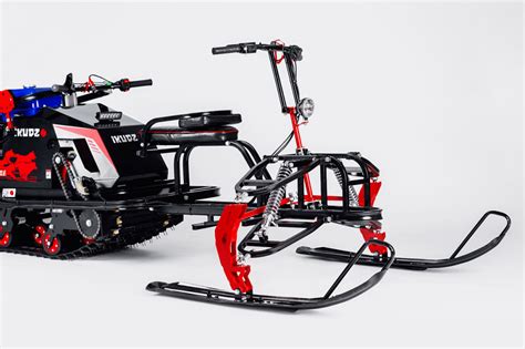 Лыжный модуль IKUDZO TERRAIN с подогревом ручек пластиковые лыжи купить