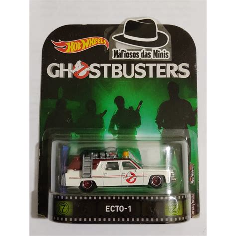 Hot Wheels Cadillac Ecto Ghostbusters As Caça Fantasmas Shopee Brasil