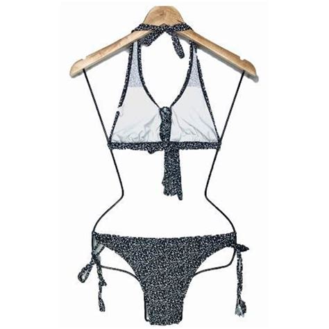 Ripley Bikini Licra Uv Corset Negro Gl