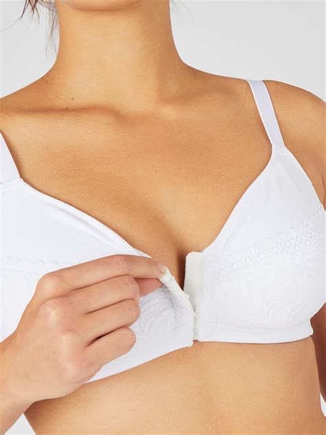 Soutien Gorge Sans Armatures Post Op Ratoire Ouvert Devant Damart