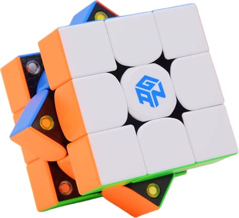 Amazon.com: Bukefuno GAN 354 M V2 Cubo magnético 3x3 Magic Stickerless ...